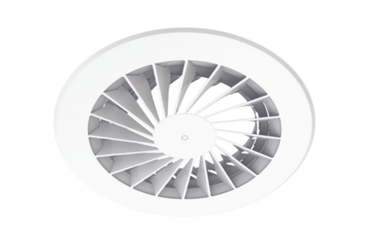 HIGH CEILING SWIRL DIFFUSER (ADJUSTABLE) ILH