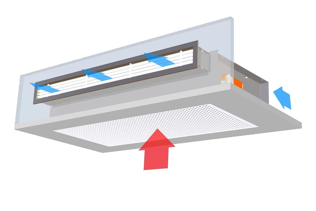 INDUCTION UNIT - CEILING INSTALLATION - HFF SUITE